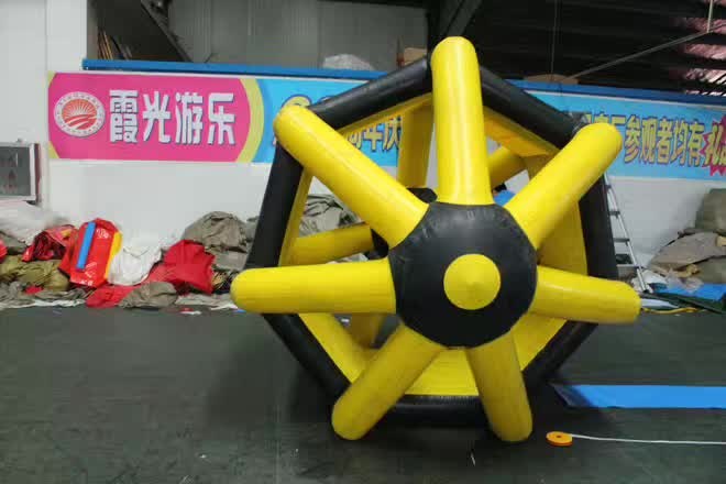 门头沟充气水上滚筒球